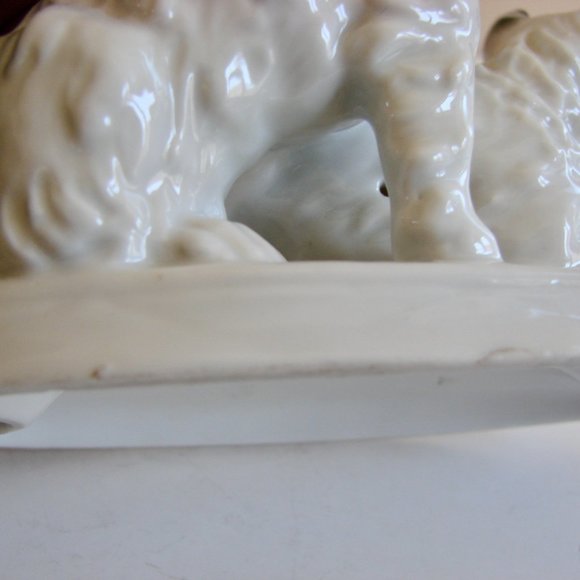 Scottish Terriers Scottie Schnauzer Dogs Figurine 7117 Carl Scheidig Germany - Picture 9 of 11